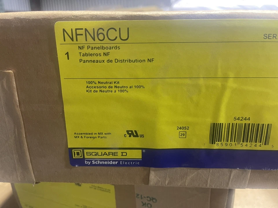 SQUARE D NFN6CU NEUTRAL KIT - Image 1 of 1