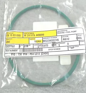 Hyundai Genuine Parts FUEL PUMP ASSEMBLY O-RING new OEM 31115-A9000 Palisade - Picture 1 of 2