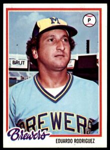 1978 Topps #623 Eduardo Rodriguez EX-MT/NM Milwaukee Brewers
