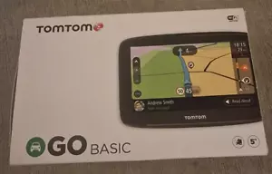 TomTom GO Basic 5" Wi-Fi Sat Nav Full EU Maps & Traffic updates NEW FAST POST - Picture 1 of 3