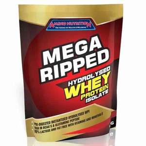 3KG WHEY PROTEIN ISOLATE WPI / AMINO NUTRITION MEGA RIPPED LOW CARB LOW FAT - Picture 1 of 9