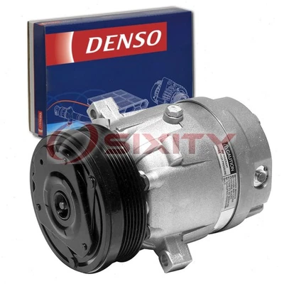 Compresor y embrague de CA Denso para Pontiac Bonneville 2000-2005 3,8 L V6 te Foto 1 de 4