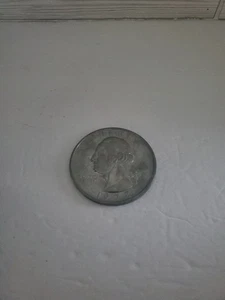 METALL JUMBO 3" US QUARTER COIN Finale for Misers Dream Prop Gimmick Big Silver - Bild 1 von 5