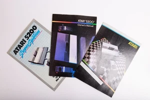 Manuales del propietario del sistema de juego Atari 5200 - Imagen 1 de 6
