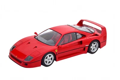 1/18 Ferrari F40 1987 Red Interior Red Diecast Model Car by KK Scale KKDC180694 - Image 1 of 4