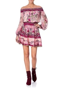 Camilla La Belle Off Shoulder Short Dress - Picture 1 of 7