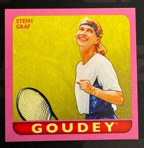 2025 UD GOODWIN CHAMPIONS STEFFI GRAF GOUDEY MINI PINK PARALLEL #5/33 - Picture 1 of 2