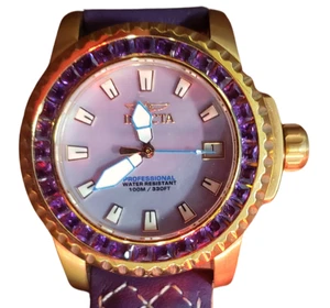 Invicta Angel Dama Modelo 20056 - Reloj de cuarzo púrpura para mujer para mujer - Imagen 1 de 6