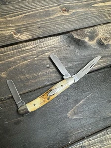 Case XX 5318 Three Blade Stockman Pocket Knife Stag Handle / Scales - Picture 1 of 15