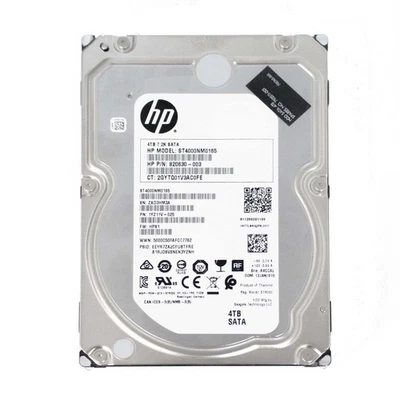 SEAGATE ENTERPRISE ST4000NM0165 HARD DISK HDD SATA 3,5" 4TB DVR NAS SERVER PC - Immagine 1 di 3