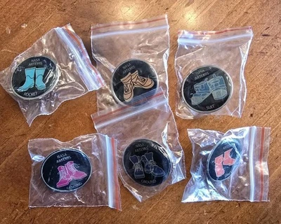 NASA Artemis Astronaut Program Collectible Pins Set Of 6  - Image 1 of 4