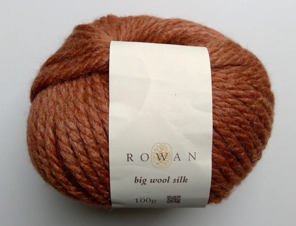 1 Knäuel Rowan Big Wool Silk Farbe 707 braun Wolle Seide 100g - Bild 1 von 1