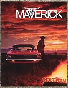 FORD MAVERICK Canadian Car Sales Brochure c1970 - Picture 1 of 2