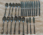 24 CAMBRIDGE CODIE 18/0  STAINLESS Flatware Fork Spoons Knives