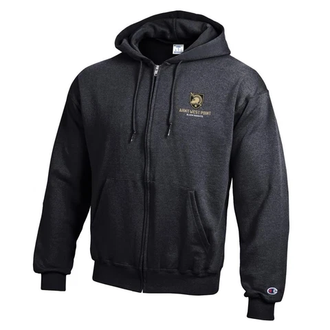 Army Black Knights Full Zip Hoodie Champion ECO Full Zip Cover