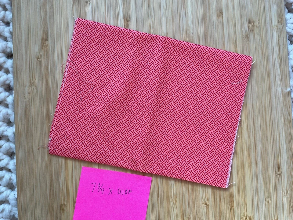 Bonnie & Camille Fabric Miss Kate Moda Red Basket weave - Image 1 of 1
