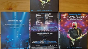 DAVID GILMOUR Remember that night - 2 DVD Special Edition - Region 1 - Neuwertig - Bild 1 von 2