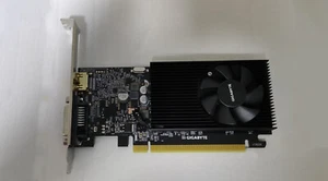 GIGABYTE NVIDIA GeForce GT1030 2GB 384SP GDDR4 Graphics Video Card DVI HDMI - Picture 1 of 4