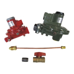Marshall Regulator Home Propane Supply Kit LP 1122H-AAJ 1652-CFF 3/4" Backmount - Picture 1 of 3
