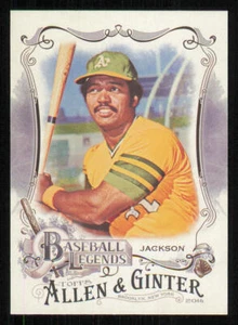 2016 Topps Allen and Ginter Baseball Legends #BL12 Reggie Jackson - Picture 1 of 2