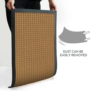 Front Door Mats Non-Slip Waterproof TPE Rubber Entrance Rug Floor Outdoor Mat - Picture 1 of 29