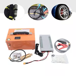 4500PSI PCP Air Compressor Electric Airgun Rifle High Pressure Pump 12V 220V - Picture 1 of 12