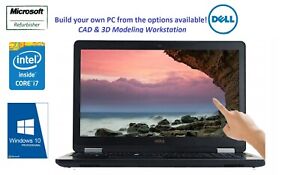 Dell Latitude E5570 Laptop 15.6" Touch Intel Core  i7 up to 32GB Ram & 2TB SSHD