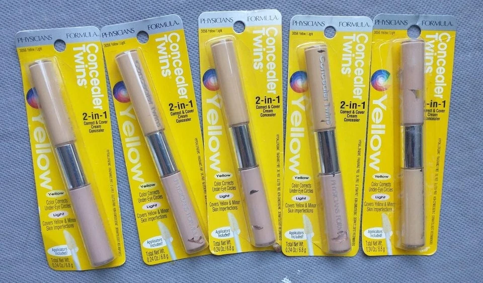 Physicians Formula Concealer Twins 2 in 1 Correct Cover Cream 3056 Yellow Light