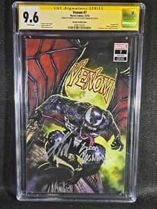 Venom #7 Marvel 2018 Suayan Variant Cover Signed by Cates Stegman CGC SS 9.6 - Picture 1 of 2