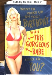 Divertida tarjeta de cumpleaños, para amigo GUY, para ÉL, familia 10 opciones sello 33A - Imagen 1 de 26