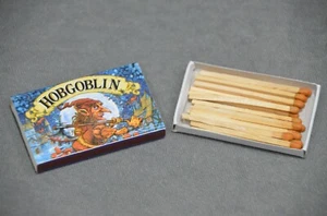 Caja de fósforo de cerveza Hobgoblin con los fósforos originales de huelga de seguridad incluidos nuevo - Imagen 1 de 8