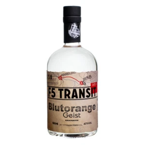 Blutorange Geist 0.5l (40%Vol) 5330 Blutorangengeist Schnaps Brand klar | 1 FL - Bild 1 von 7