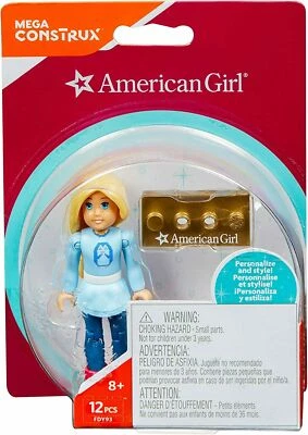 American Girl Collectable Mini Figure Mega Construx Pretty Penguin Outfit NEW — 第 1/4 张图片