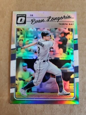 2017 Donruss Optic Black #143 Evan Longoria /25 Rays !!! Foto 1 de 2