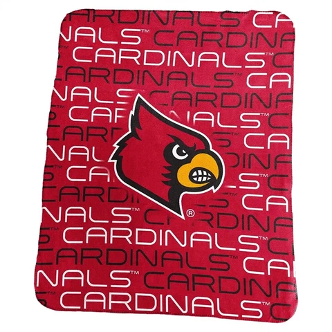 Louisville Cardinals Classic Fleece Blanket Cover