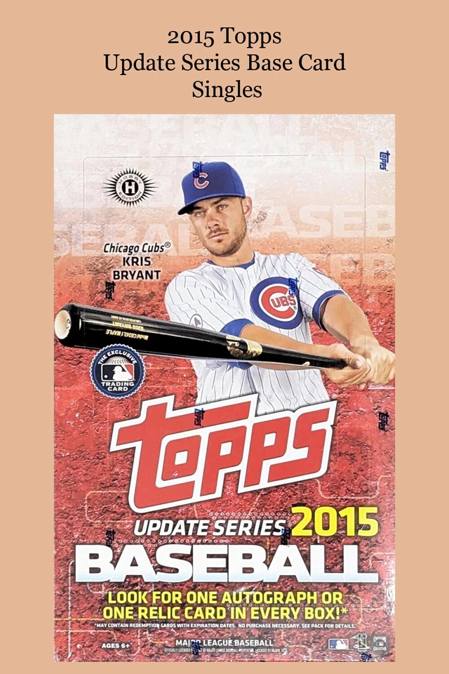 2015 Topps Update RC & RD Singles - Image 1 of 1