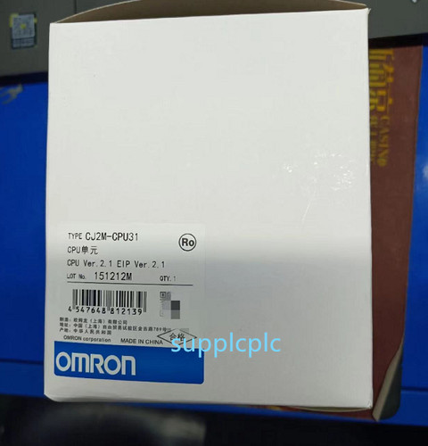 1PC New Genuine Omron CJ2M-CPU31 PLC CPU Module - Fast Shipping With Warranty