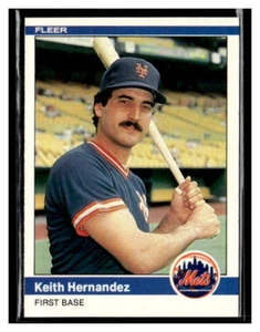 1984 Fleer #587 Keith Hernandez - Picture 1 of 2