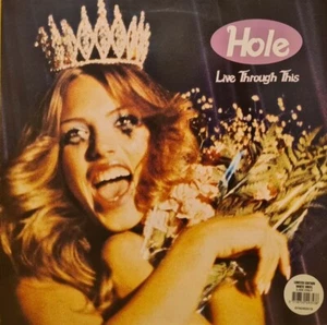 Hole Live Through This White Vinyl LP Germany 1994 Geffen NM Ltd Ed. - Bild 1 von 2