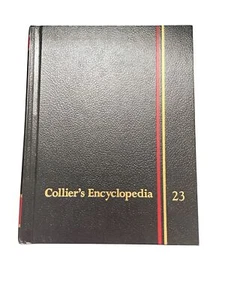 Vintage 1991 Collier's Encyclopedia 23 USA to Zwingli Hardcover Book - Picture 1 of 6