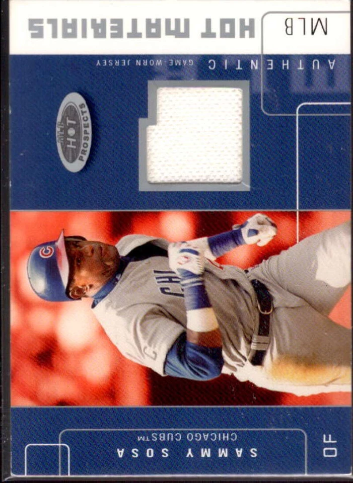 Sammy Sosa Jsy Card 2003 Hot Prospects MLB Hot Materials #SS  - Image 1 of 2