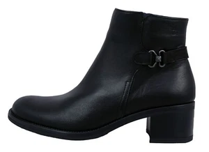 Dorking Chiara: Botines de Mujer Piel Negro D8966 – Comodidad y Estilo - Picture 1 of 5