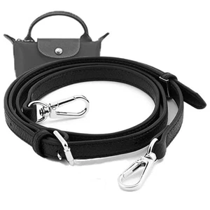 Repuesto de correa de cuero ajustable para mini bolso bandolera Longchamp - Imagen 1 de 10
