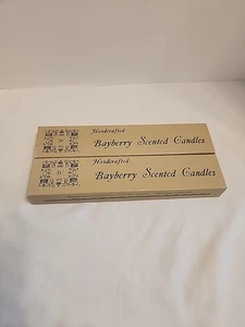 Williamsburg Soap & Candle Co Handcrafted Candles 2 Sets 10" Taper VINTAGE 1980 - Picture 1 of 8
