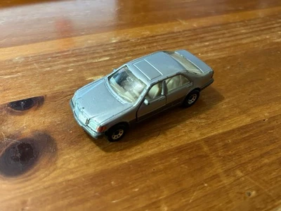 Vintage 1992 Matchbox Diecast 1:67 Scale Silver Mercedes-Benz 600 SEL Doors Open - Image 1 of 4