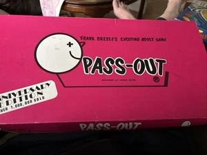 Vintage 1965 Frank Bresee PASS-OUT Drinking Party Board Game – Rare Adult Game - Picture 1 of 6