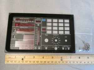 Front Panel With Frame For Microdyne 1400-MR Telemetry Receiver - Picture 1 of 2