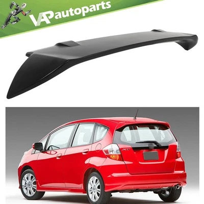 For 2009-2013 Honda Fit Jazz Hatchback Matte Black Roof Spoiler - Изображение 1 из 4