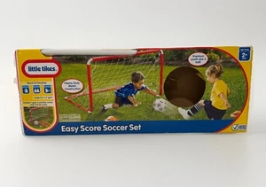 Little Tikes Easy Score Metal Soccer Set ~ Open Box 2.5' x 4' Goal ~ No Ball - Picture 1 of 4