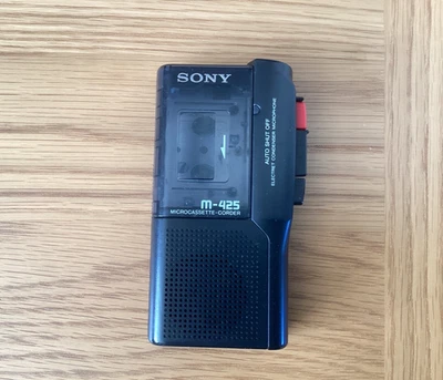 Sony M-425  Micro Cassette Voice Recorder Dictaphone - Image 1 of 4